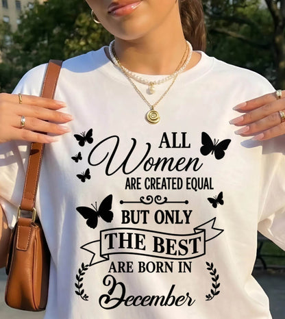 DECEMBER – ONLY THE BEST ARE CREATED - FOR WOMEN - TLEE12 (SKU2606-322-12)