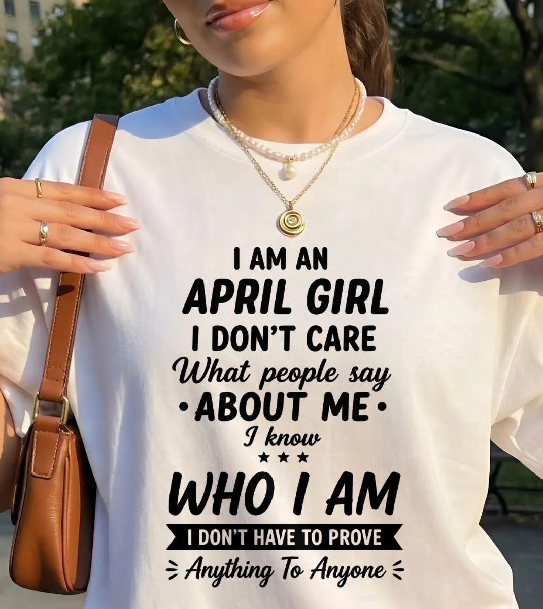 APRIL – I DON'T CARE WHAT PEOPLE SAY ABOUT ME - FOR WOMEN - TLEE04 (SKU2606-379-04)