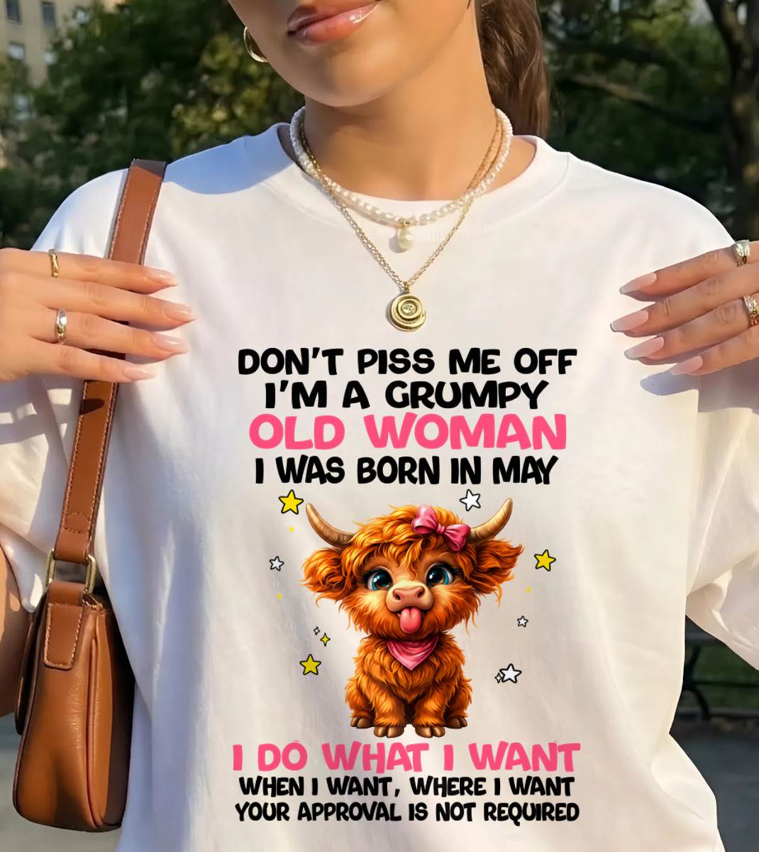 MAY GRUMPY LADY SHIRT - FOR WOMEN - TLEE05 (SKU2607-215-05)