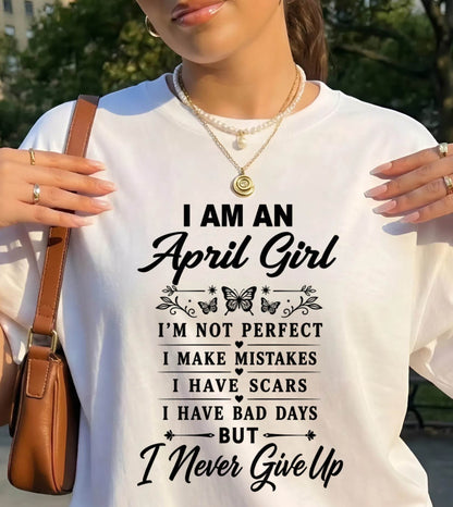 APRIL GIRL NEVER GIVE UP - FOR WOMEN - TLEE04 (SKU2606-378-04)