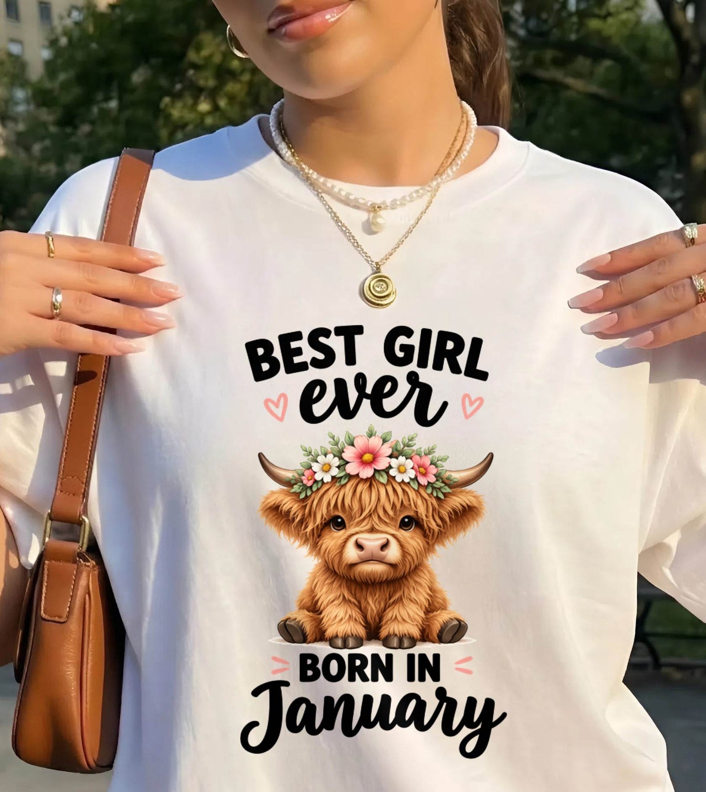 JANUARY - BEST GIRL EVER - FOR WOMEN - TLEE01 (SKU2607-198-01)