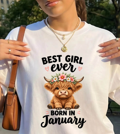 JANUARY - BEST GIRL EVER - FOR WOMEN - TLEE01 (SKU2607-198-01)