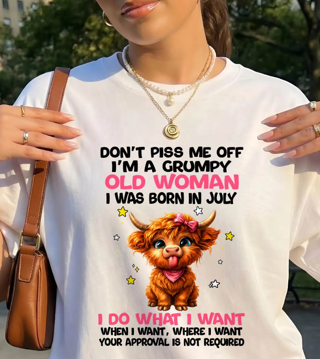 JULY GRUMPY LADY SHIRT - FOR WOMEN - TLEE07 (SKU2607-215-07)
