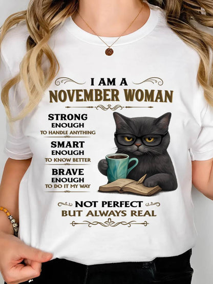 NOVEMBER - STRONG, SMART & BRAVE – CONFIDENT IN MY OWN WAY - FOR WOMEN - TLEE11 (SKU2603-14-11)