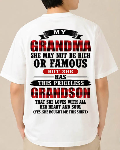 HER PRICELESS GRANDSON - FROM GRANDMA - TLEE00 (SKU2606-337-00)