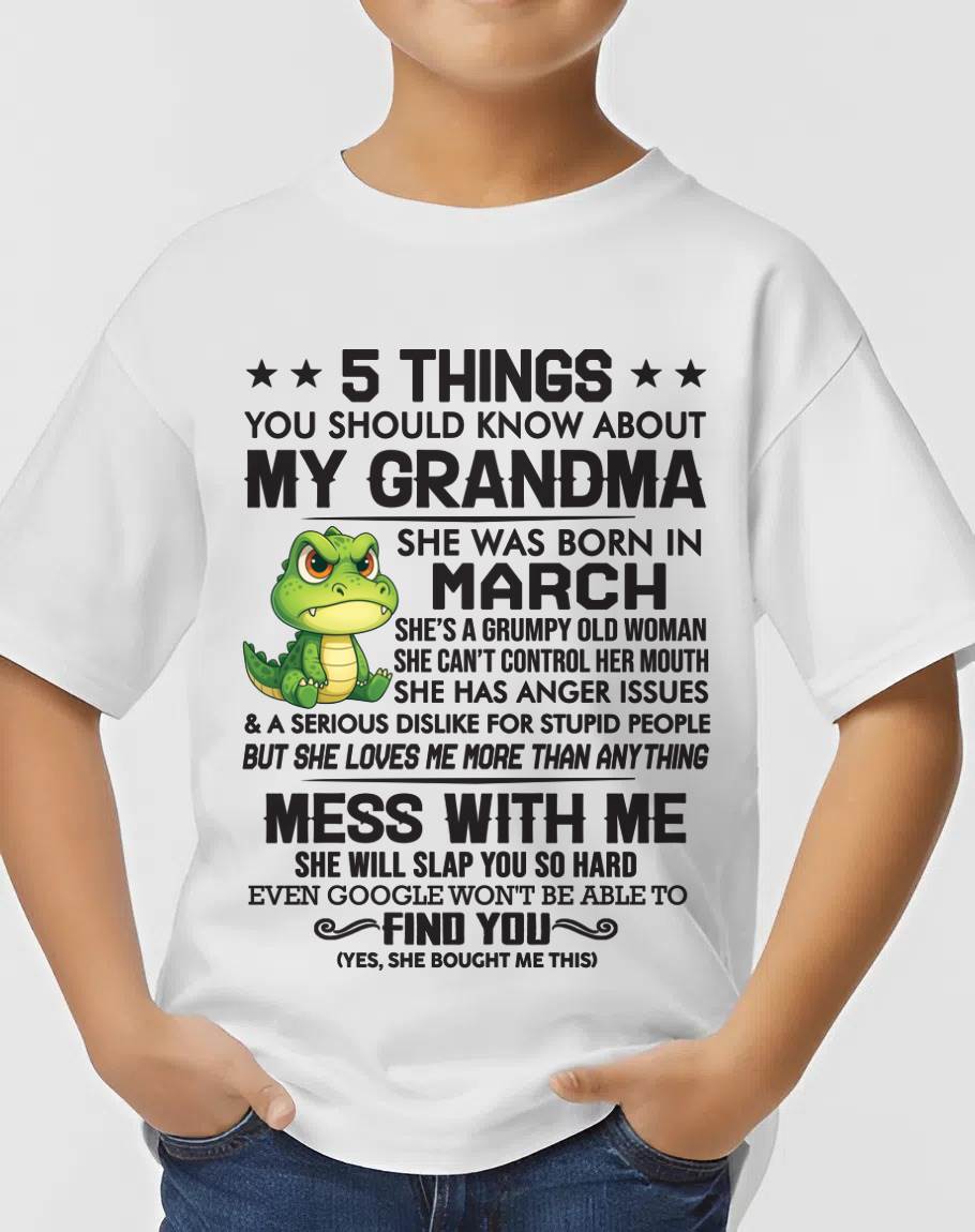 MARCH GRANDMAS ARE DIFFERENT - FROM GRANDMA - TLEE03 (SKU10-06-03)