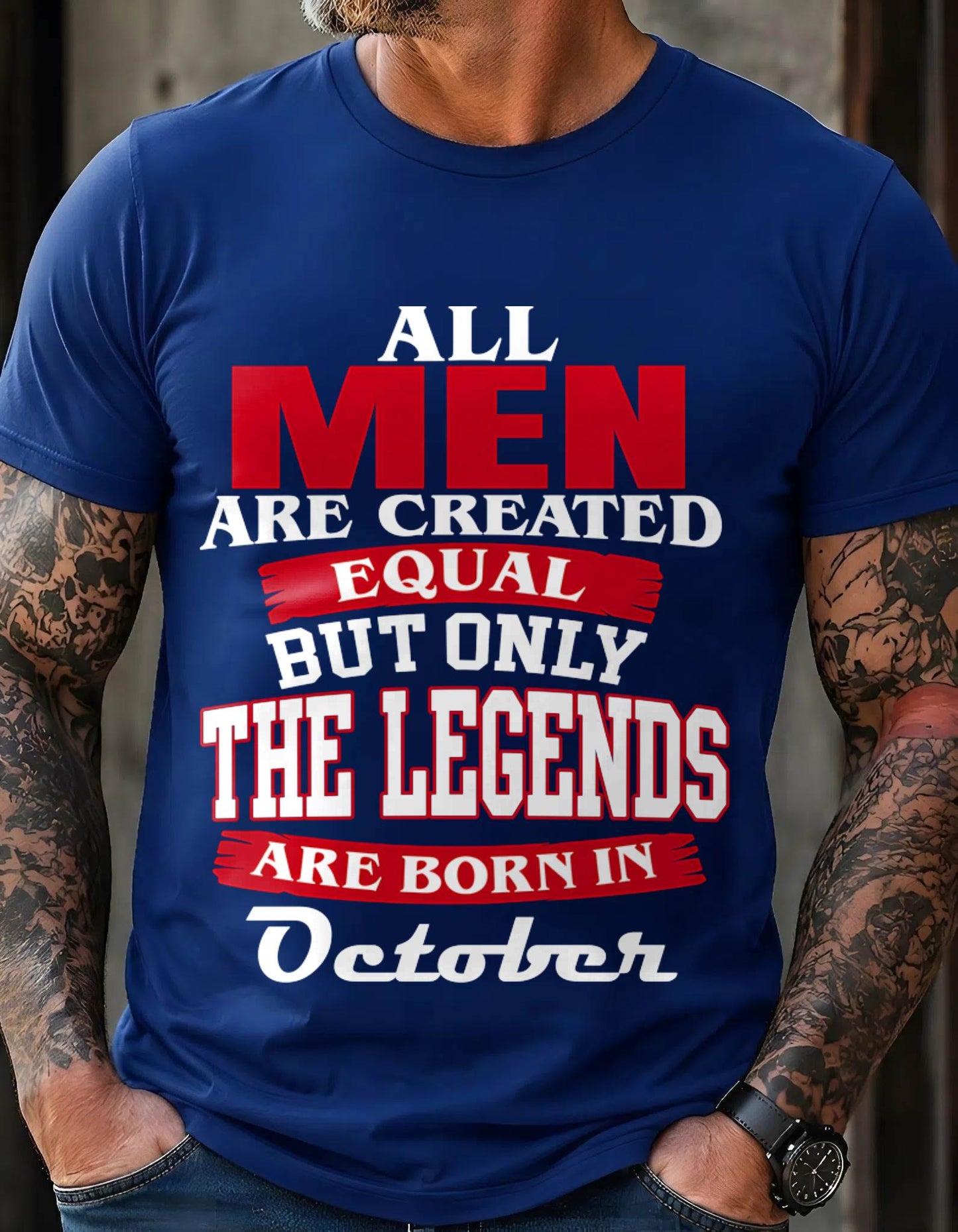 OCTOBER BORN CHAMPIONS - FOR MAN - TLEE10 (SKU2608-145-10)