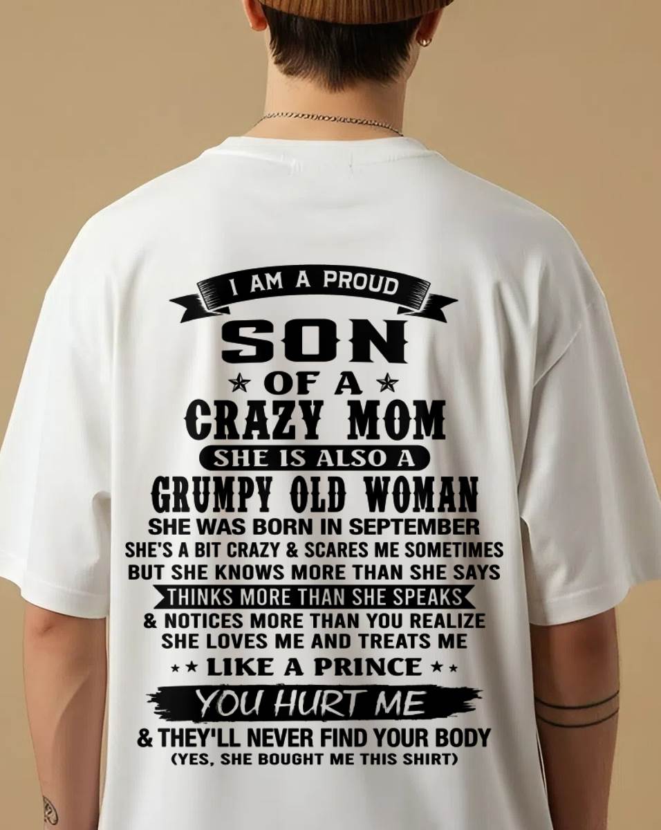 SEPTEMBER - MY MOM IS CRAZY BUT SHE LOVES ME - FROM MOM - TLEE09 (SKU2606-354-09)