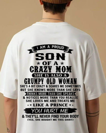 MY MOM IS CRAZY BUT SHE LOVES ME - FROM MOM - TLEE00 (SKU2606-354-00)
