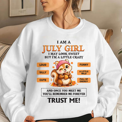 JULY GIRL - SWEET BUT A LITTLE CRAZY AND FULL OF ENERGY - FOR WOMEN - TLEE07 (SKU2603-126-07)