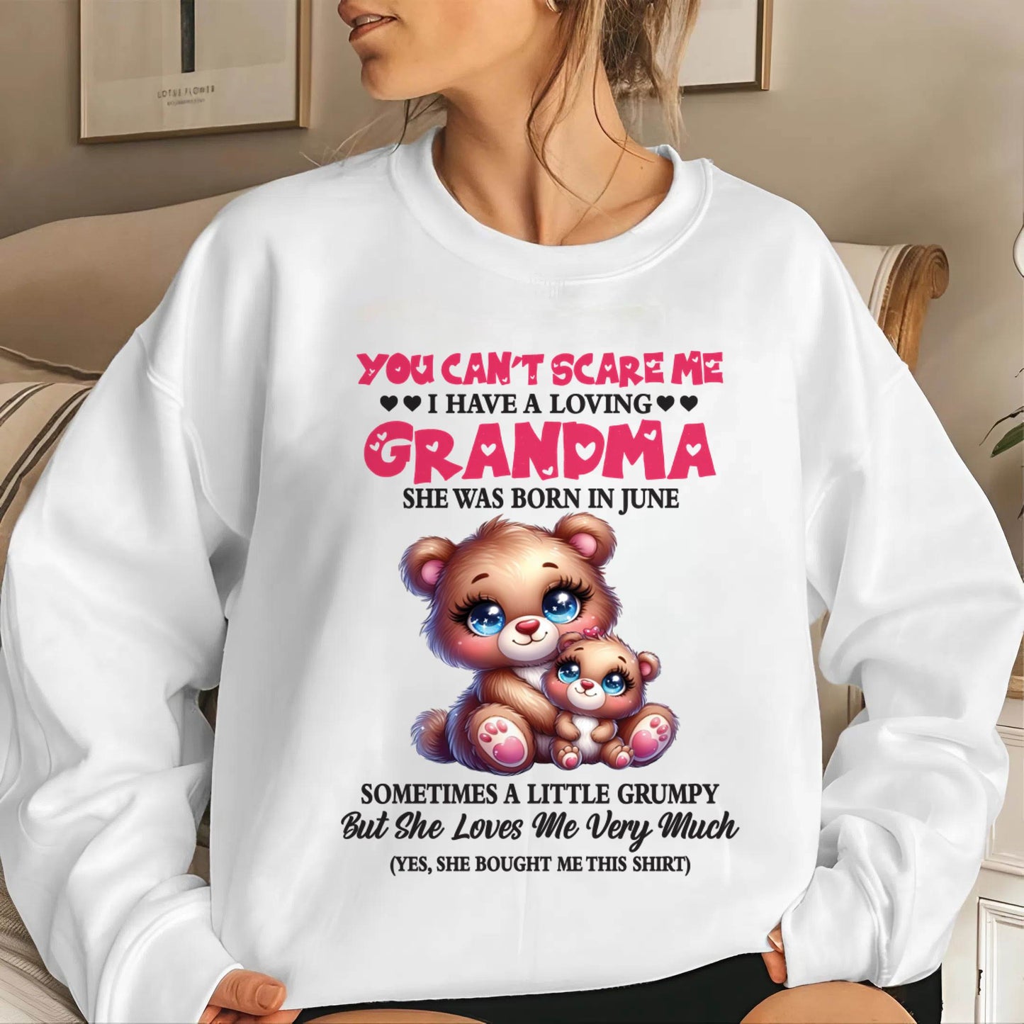 JUNE - YOU CAN’T SCARE ME I HAVE A LOVING GRANDMA - FROM GRANDMA - TLEE06 (SKU2602-129-06)