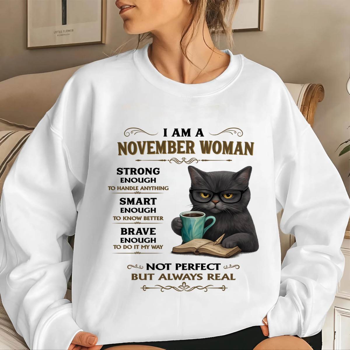 NOVEMBER - STRONG, SMART & BRAVE – CONFIDENT IN MY OWN WAY - FOR WOMEN - TLEE11 (SKU2603-14-11)