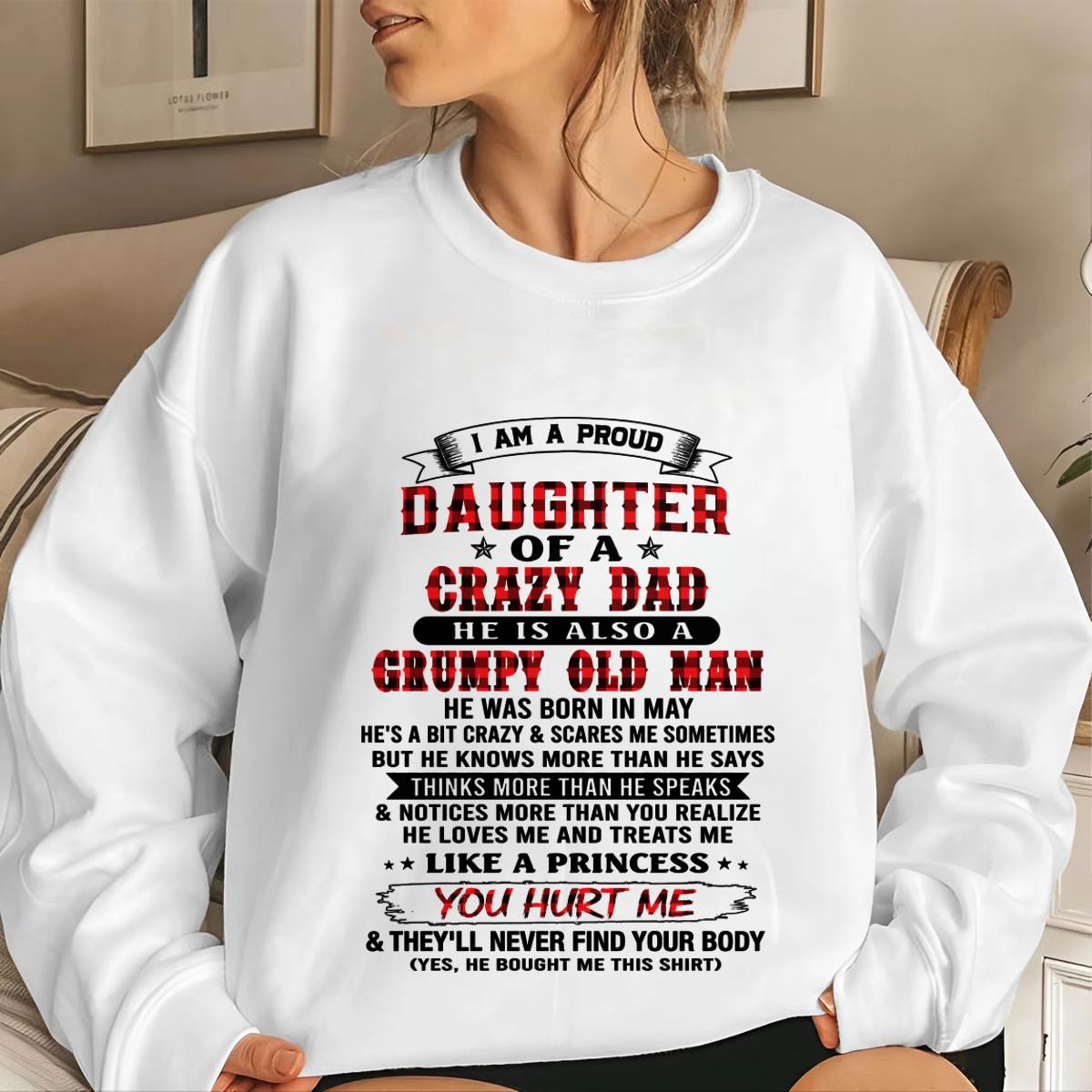MAY - EVERY PRINCESS HAS A CRAZY DAD - FROM DAD - TLEE05 (SKU2608-627-05)