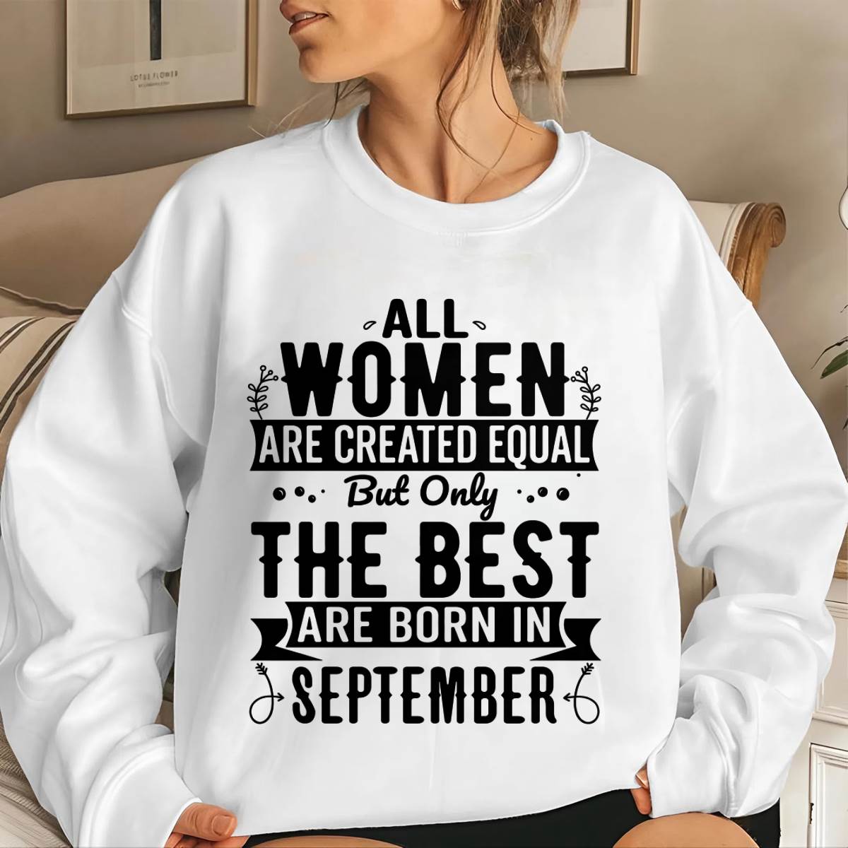 SEPTEMBER WOMEN ARE THE BEST KIND - FOR WOMEN - TLEE09 (SKU2605-398-09)