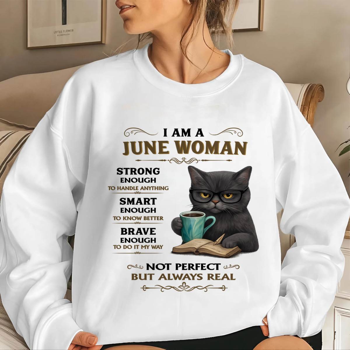JUNE - STRONG, SMART & BRAVE – CONFIDENT IN MY OWN WAY - FOR WOMEN - TLEE06 (SKU2603-14-06)
