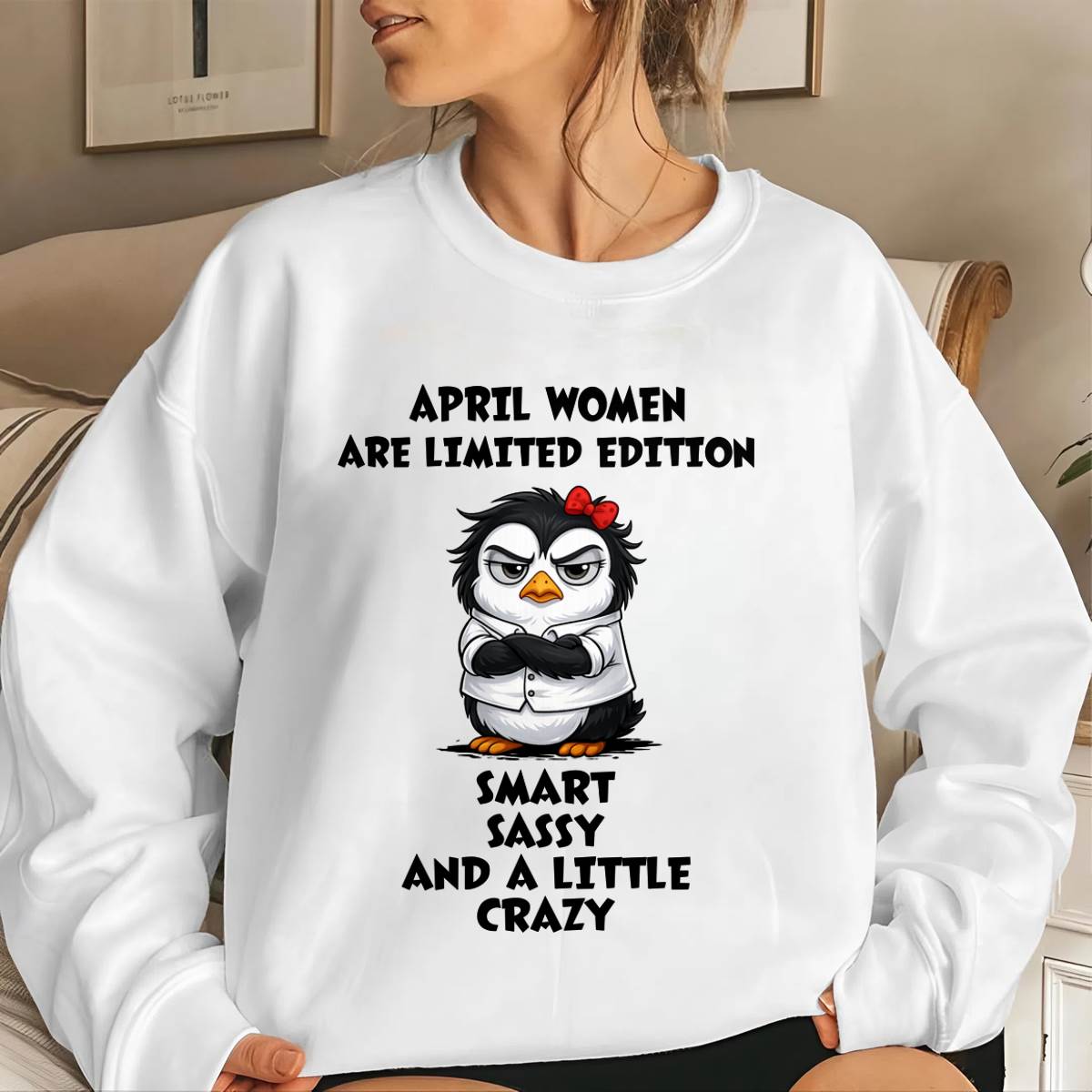 APRIL WOMEN – PRETTY WITH A SIDE OF CRAZY - FOR WOMEN - TLEE04 (SKU2605-400-04)