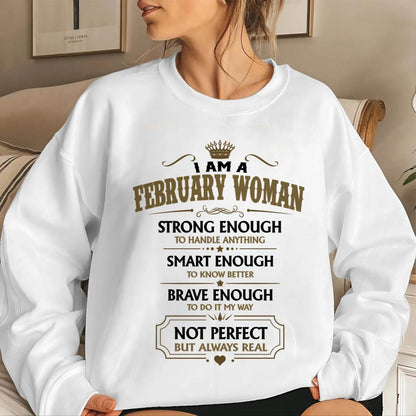 FEBRUARY WOMAN – BOLD STRONG REAL - FOR WOMEN - TLEE02 (SKU2605-90-02)