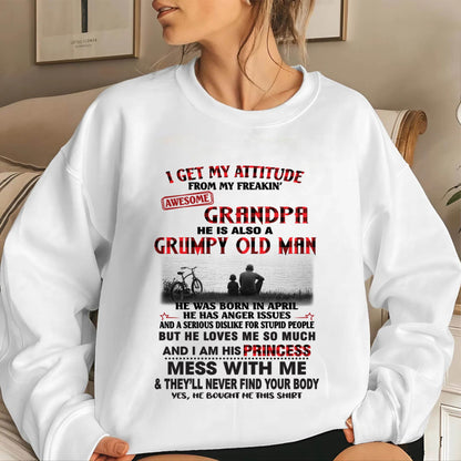 APRIL GRANDPA - GRUMPY • AWESOME • PROTECTIVE - FROM GRANDPA - TLEE04 (SKU2605-176-04)