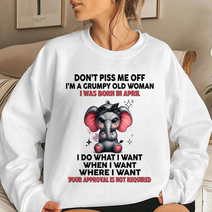 APRIL - I DO WHAT I WANT, WHEN I WANT, AND I DON’T NEED YOUR PERMISSION - FOR WOMEN - TLEE04 (SKU2602-185-04)