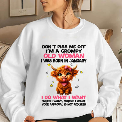 JANUARY GRUMPY LADY SHIRT - FOR WOMEN - TLEE01 (SKU2607-215-01)