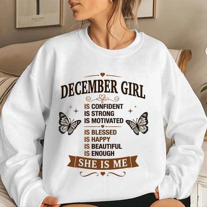 DECEMBER GIRL – FAITH, STRENGTH & BEAUTY - FOR WOMEN - TLEE12 (SKU2605-378-12)