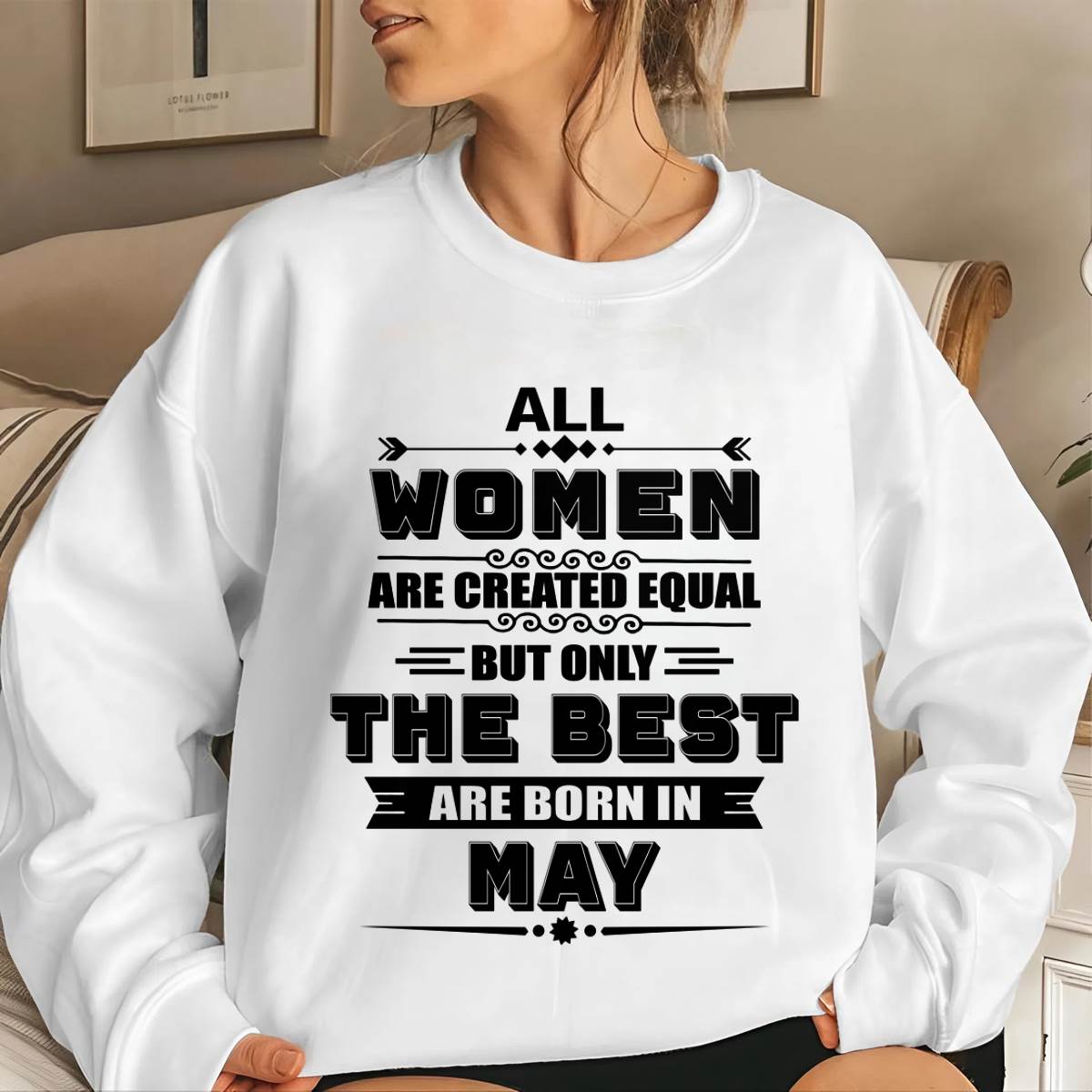 MAY GIRL – ALL WOMEN ARE CREATED EQUAL - FOR WOMEN - TLEE05 (SKU2604-50-05)