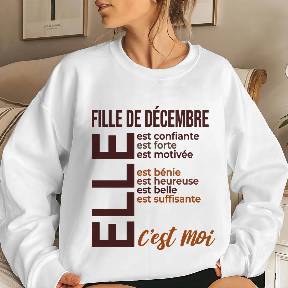 JE SUIS UNE FILLE DE DÉCEMBRE - fma TLEE12 (SKU2605-192-12)