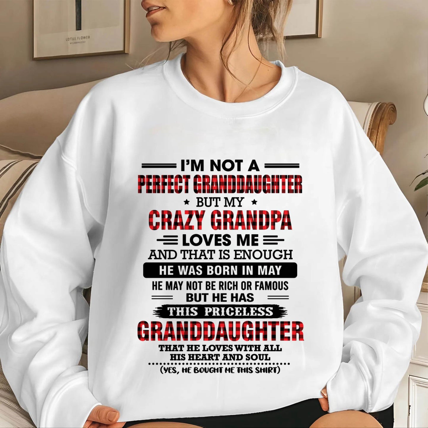 MAY - PRICELESS GRANDDAUGHTER - FROM GRANDPA - TLEE05 (SKU2608-446-05)