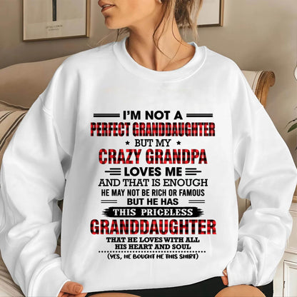PRICELESS GRANDDAUGHTER - FROM GRANDPA - TLEE00 (SKU2608-446-00)