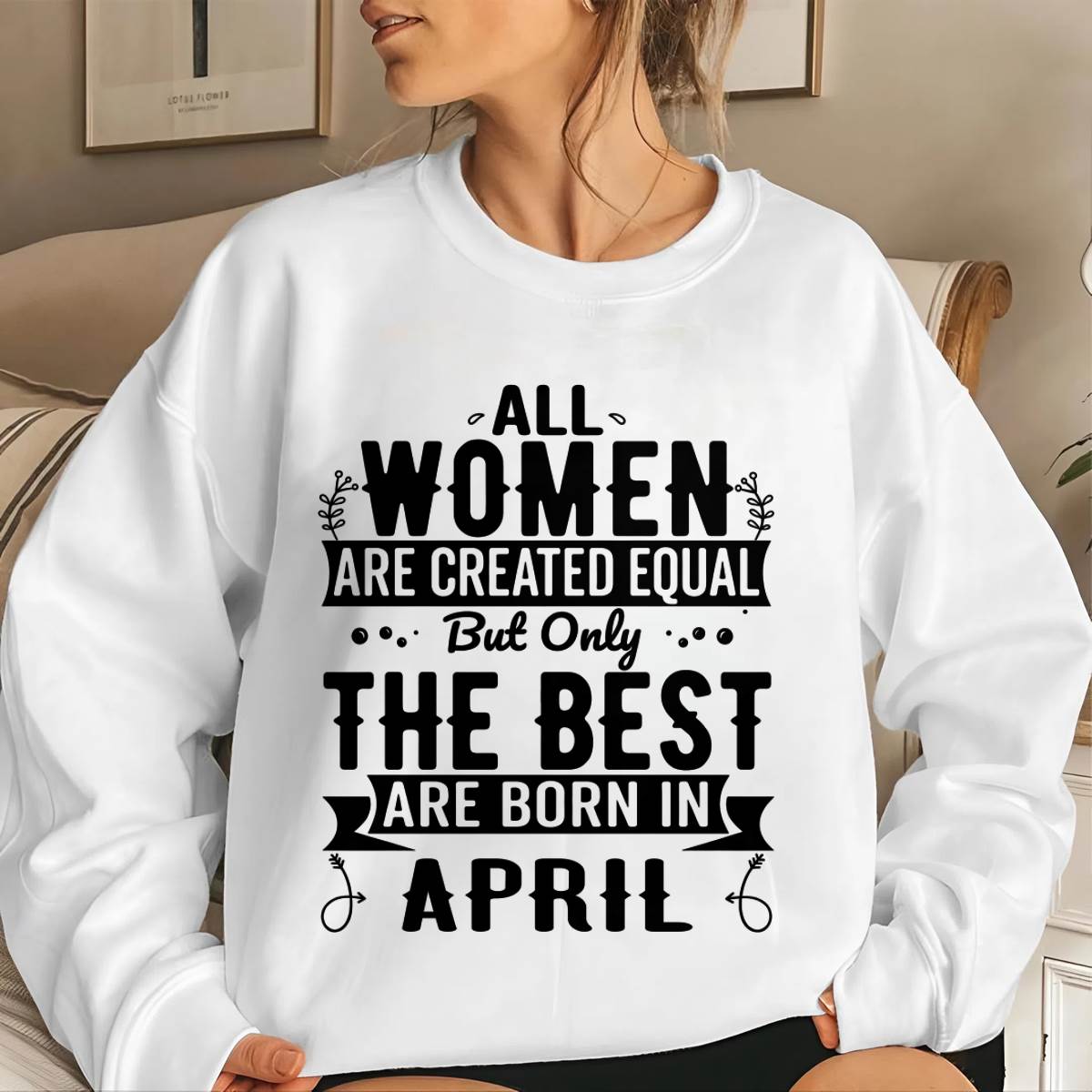 APRIL WOMEN ARE THE BEST KIND - FOR WOMEN - TLEE04 (SKU2605-398-04)