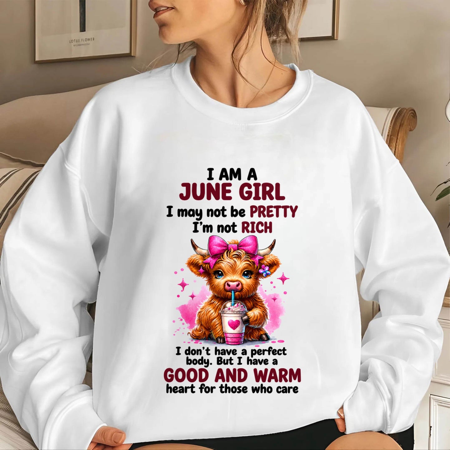 JUNE GIRL GOOD & WARM HEART - FOR WOMEN - TLEE06 (SKU2608-385-06)