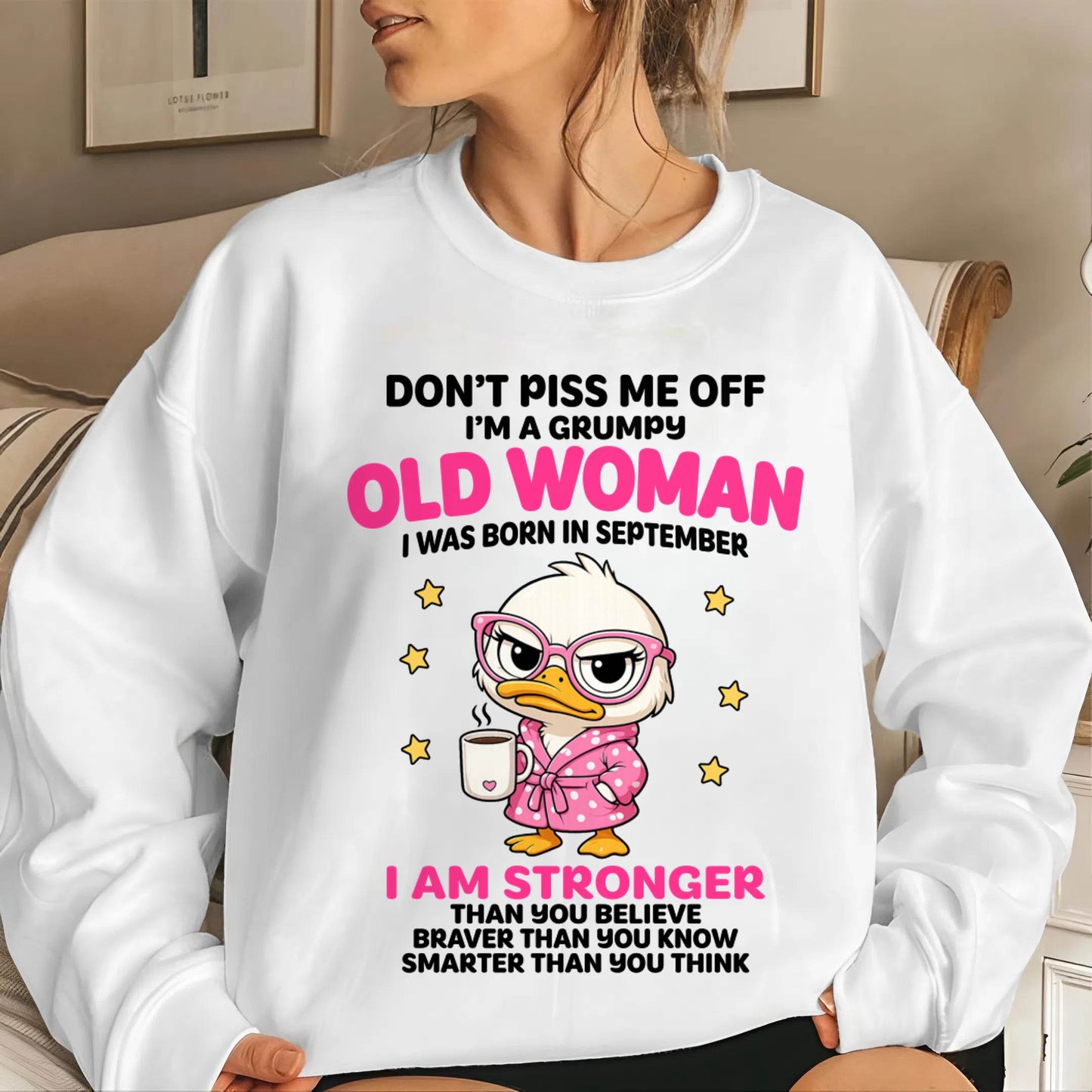 SEPTEMBER QUEEN WITH A GRUMPY ATTITUDE - FOR WOMEN - TLEE09 (SKU2604-220-09)