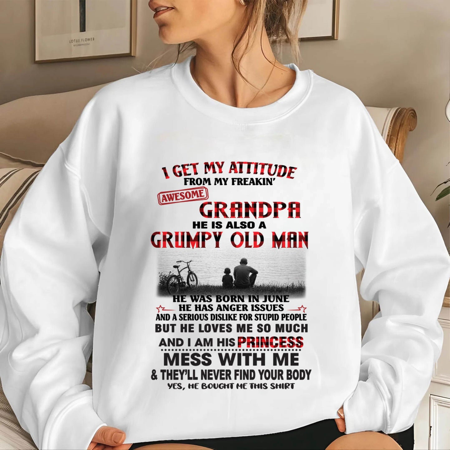 JUNE GRANDPA - GRUMPY • AWESOME • PROTECTIVE - FROM GRANDPA - TLEE06 (SKU2605-176-06)