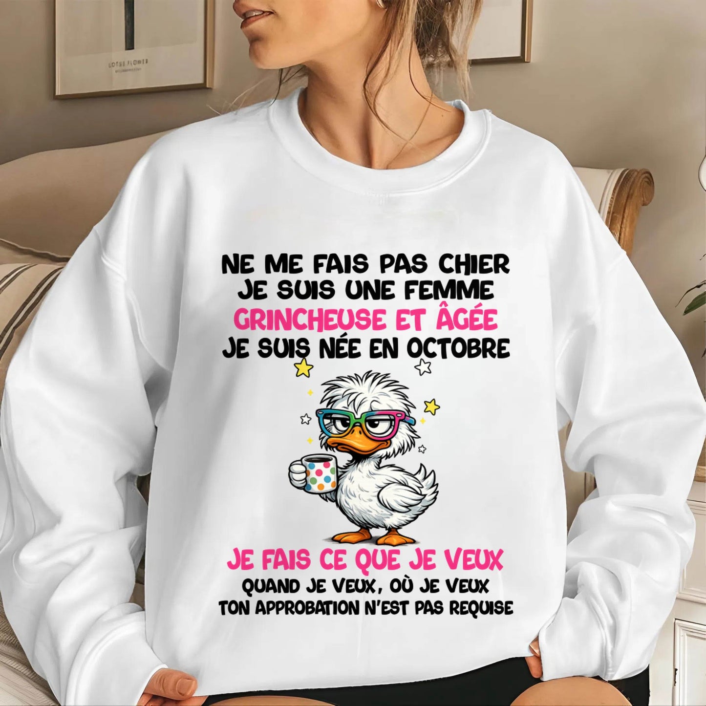 JE SUIS UNE FILLE D’OCTOBRE - POUR FEMME - TLEE10 (SKU2604-117-10)