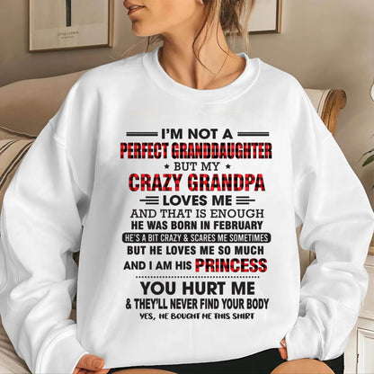 FEBRUARY - I MAY NOT BE PERFECT, BUT I’M ALWAYS LOVED BY MY GRANDPA - FROM GRANDPA - TLEE02 (SKU26T-01285-02)