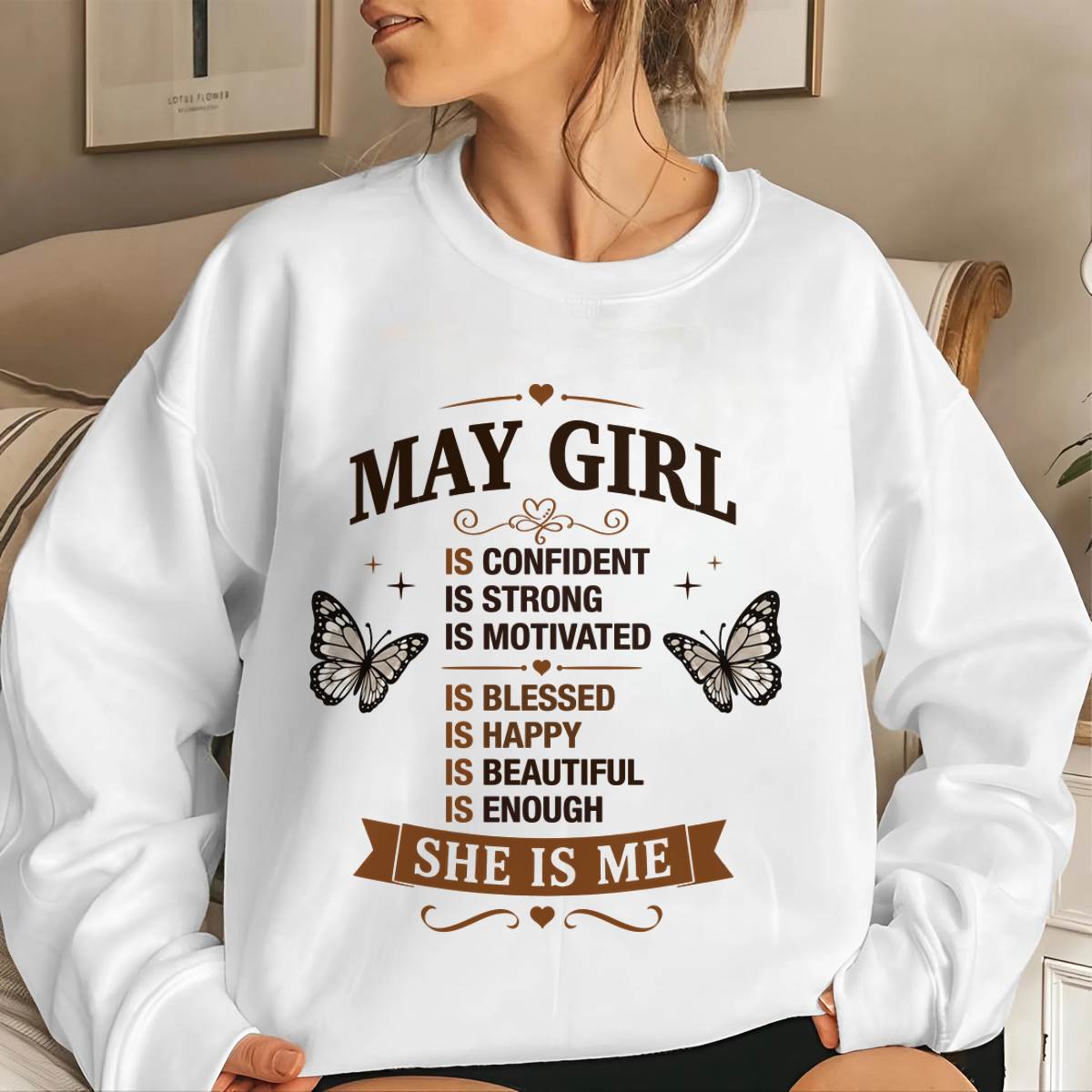 MAY GIRL – FAITH, STRENGTH & BEAUTY - FOR WOMEN - TLEE05 (SKU2605-378-05)
