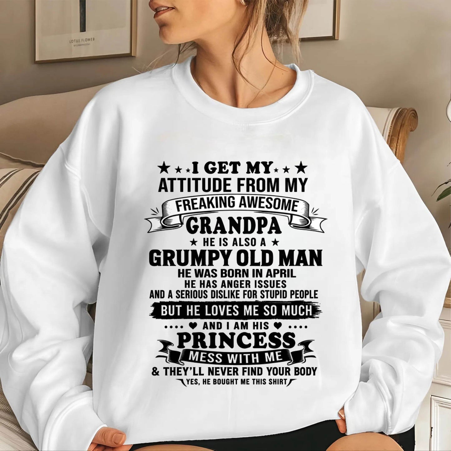 APRIL - BEST GRANDPA EVER - FROM GRANDPA - TLEE04 (SKU2607-346-04)