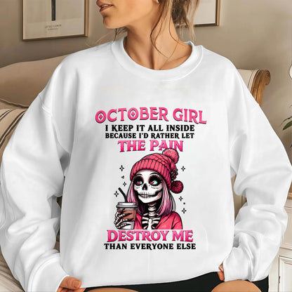 OCTOBER GIRL : KEEPING IT ALL INSIDE - FOR WOMEN - TLEE10 (SKU2606-106-10)