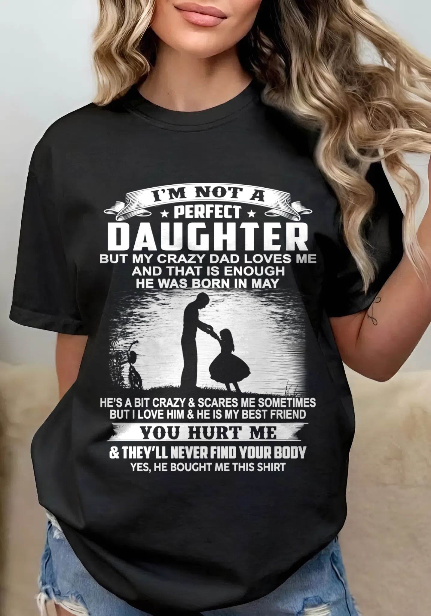 DAD BORN IN MAY AND DAUGHTER BEST FRIENDS - FROM DAD - TLEE05 (SKU2605-166-05)