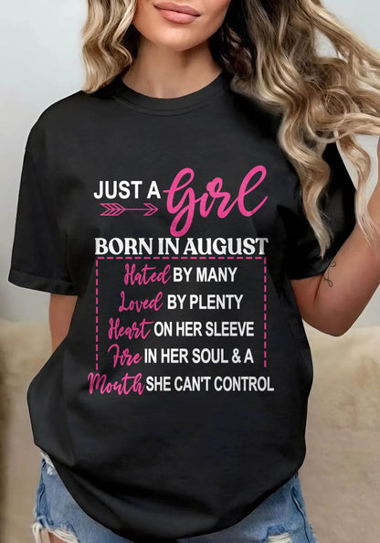AN AUGUST GIRL – HATED BY MANY, LOVED BY PLENTY - FOR WOMEN - TLEE08 (SKU2604-06-08)