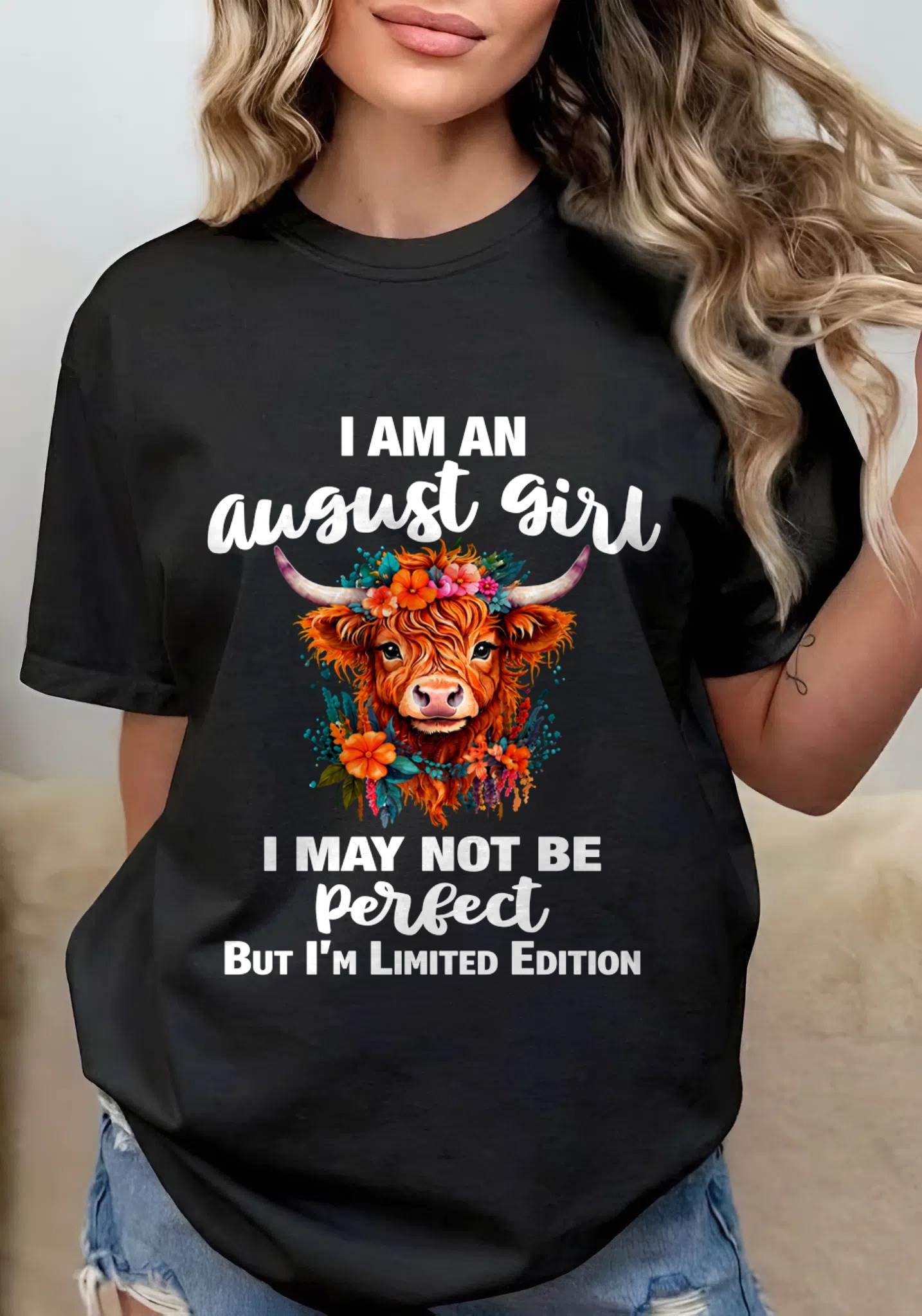 AUGUST GIRL ONE OF A KIND TEE - FOR WOMEN - TLEE08 (SKU2607-296-08)