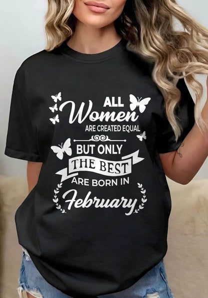 FEBRUARY WOMEN ARE THE BEST - FOR WOMEN - TLEE02 (SKU2604-07-02)
