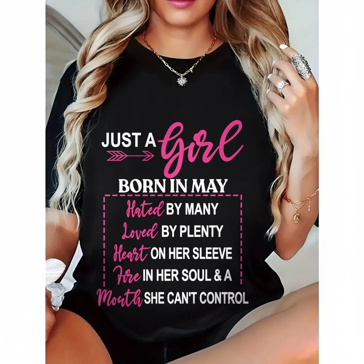A MAY GIRL – HATED BY MANY, LOVED BY PLENTY - FOR WOMEN - TLEE05 (SKU2604-06-05)