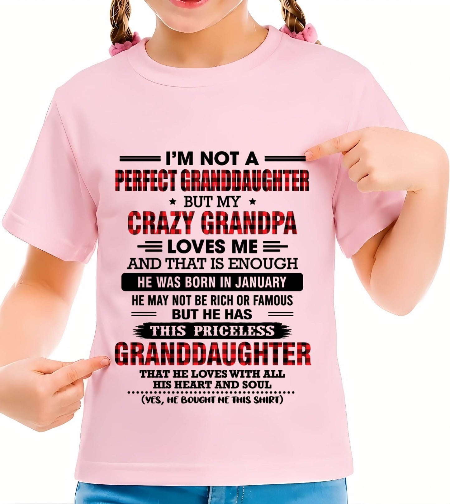 JANUARY - PRICELESS GRANDDAUGHTER - FROM GRANDPA - TLEE01 (SKU2608-446-01)