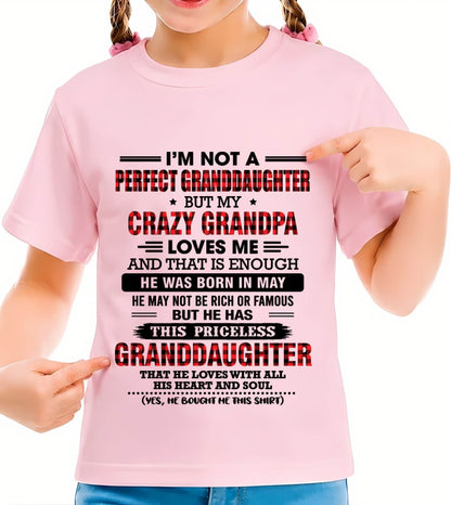 MAY - PRICELESS GRANDDAUGHTER - FROM GRANDPA - TLEE05 (SKU2608-446-05)