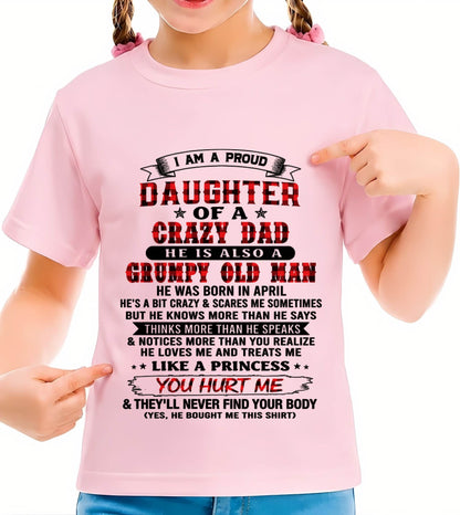 APRIL - EVERY PRINCESS HAS A CRAZY DAD - FROM DAD - TLEE04 (SKU2608-627-04)