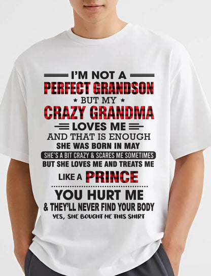 MAY - PROUD GRANDSON OF A CRAZY GRANDMA - FROM GRANDMA - TLEE05 (SKU2603-71-05)