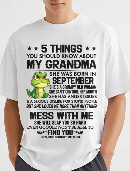 SEPTEMBER GRANDMAS ARE DIFFERENT - FROM GRANDMA - TLEE09 (SKU10-06-09)