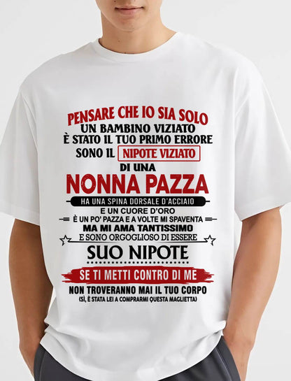 NONNA PAZZA – NIPOTE VIZIATO - DALLA NONNA - TLEE00 (SKU2605-334-00)