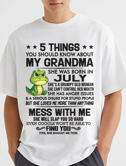 JULY GRANDMAS ARE DIFFERENT - FROM GRANDMA - TLEE07 (SKU10-06-07)